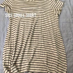 Tunic stripe top